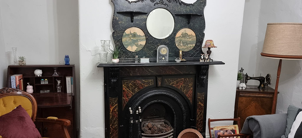 Beautiful Old Fireplace - Haunted Cousin Jack's
