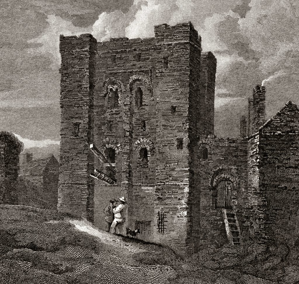 Newcastle Castle Keep circa 1814